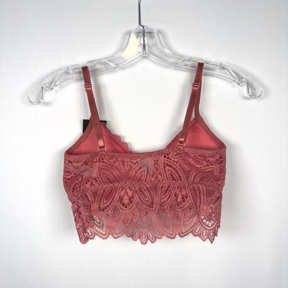 NWT Frederick's of Hollywood Finely Padded Bralette DUCE Pink Women's Size M - Picture 6 of 8